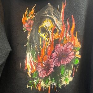 Dark Seas - Kingdom Fire Pullover skull XL